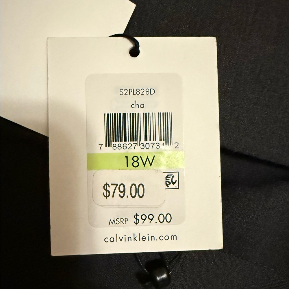 Calvin Klein Charcoal Dress Pants - Picture 7 of 7